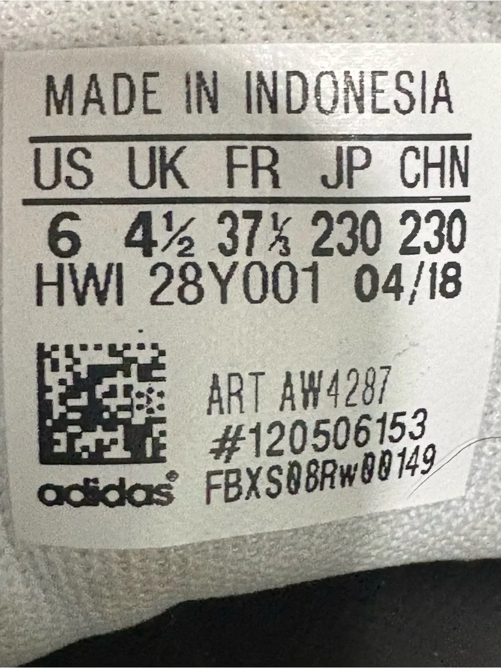 Size 6 - Adidas Cloudfoam Advantage White Black Women’s